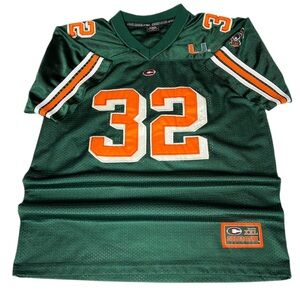Miami Hurricanes #32 Football Jersey | Colosseum | Men’s XXL | Green NCAA